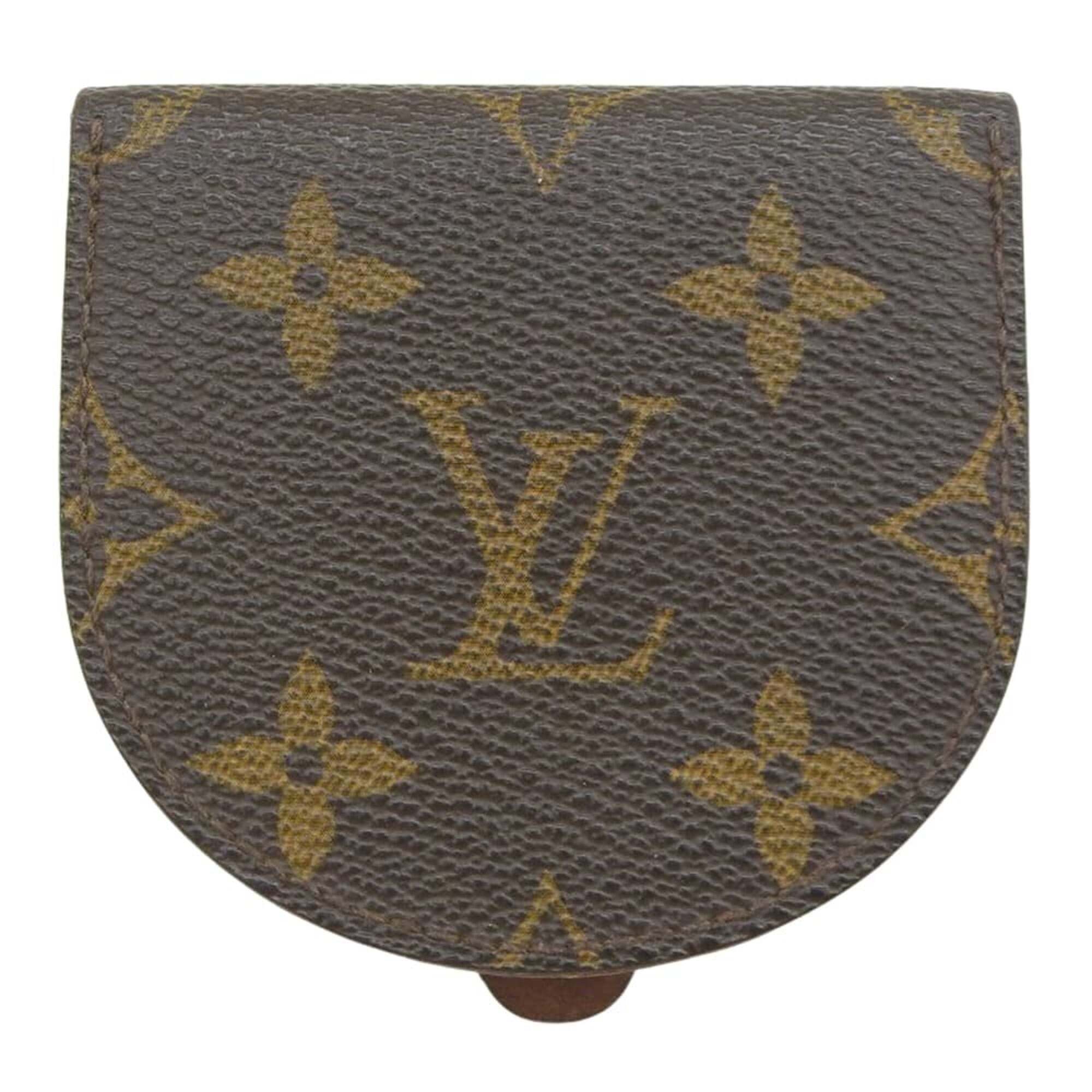 Louis Vuitton Monogram Porte Monnaie Cubetto M61960 Coin Case